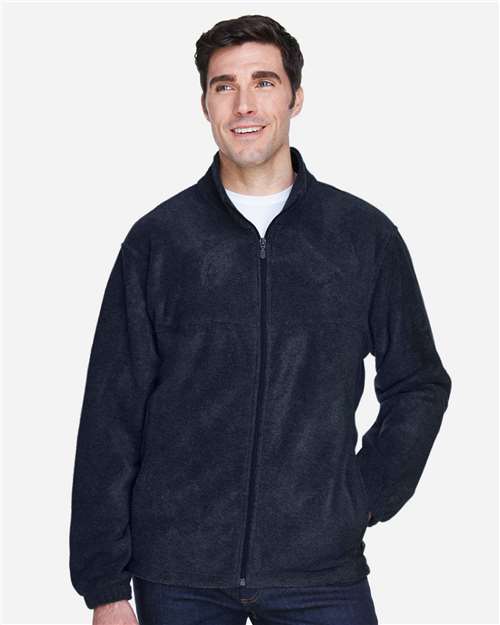 Men's Tall Full-Zip Fleece - Navy