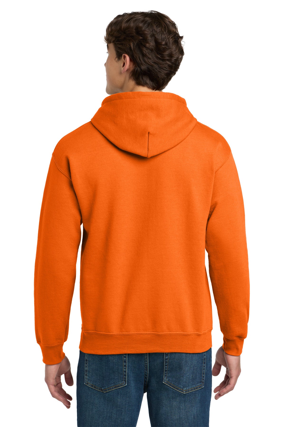 Gildan - DryBlend Pullover Hooded Sweatshirt - S. Orange