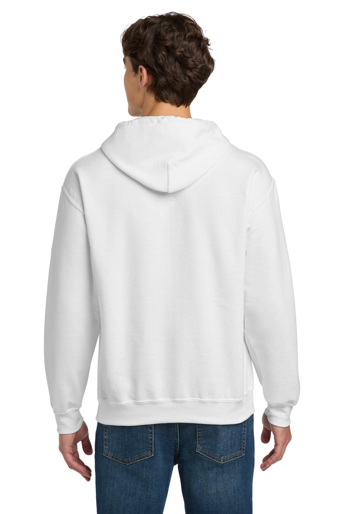 Gildan - DryBlend Pullover Hooded Sweatshirt - White