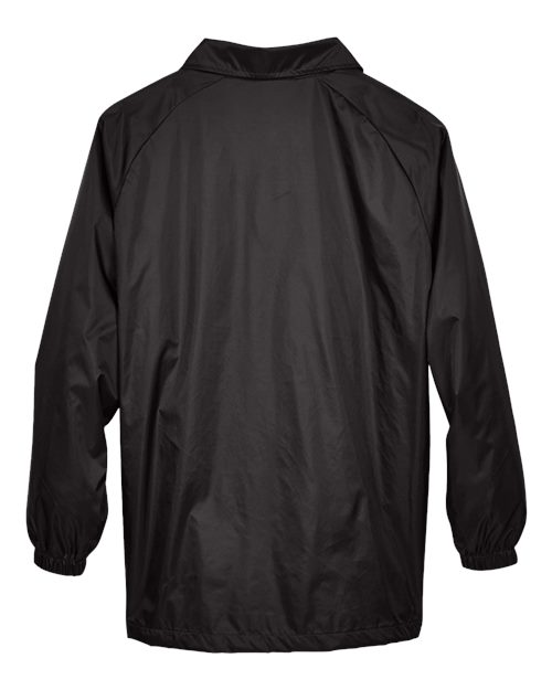 Unisex Nylon Staff Jacket - Black