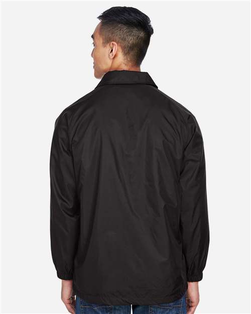 Unisex Nylon Staff Jacket - Black