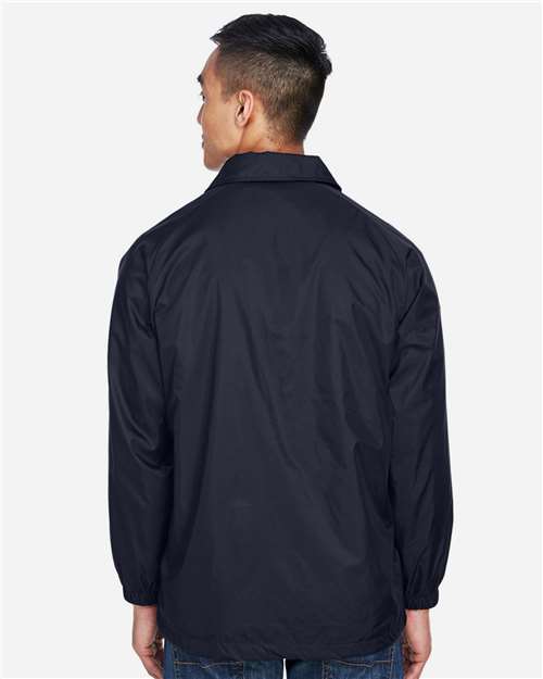 Unisex Nylon Staff Jacket - Navy