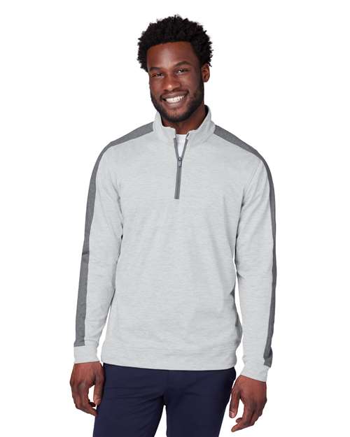 Men's Cloudspun Quarter-Zip Pullover - High Rise Heather/ Quiet Shade