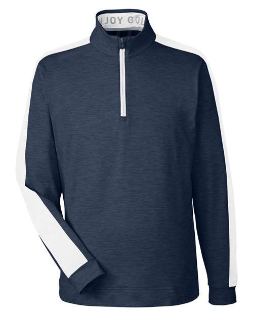 Men's Cloudspun Quarter-Zip Pullover - Navy Blazer/ Bright White