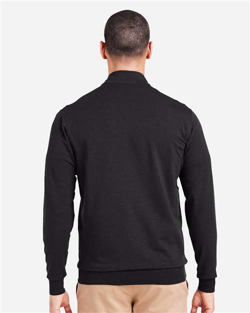 Men's Cloud French Terry Quarter-Zip Pullover - Black