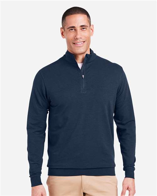 Men's Cloud French Terry Quarter-Zip Pullover - Classic Navy