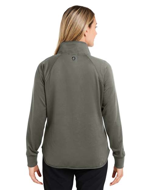 Women's Ellis Snap Neck Pullover - Olive