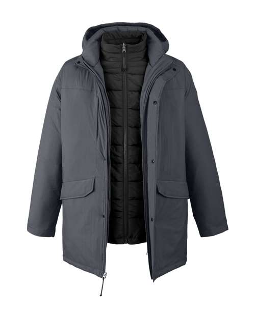 Men's Inspire 3-in-1 Jacket with Insulated Liner - Carbon/ Black