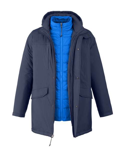 Men's Inspire 3-in-1 Jacket with Insulated Liner - Classic Navy/ True Royal