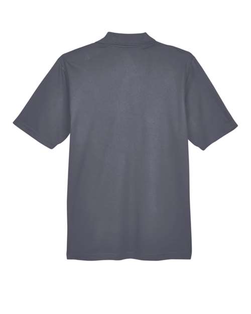 Men's Balance Colorblock Performance Piqué Polo - Black/ Carbon