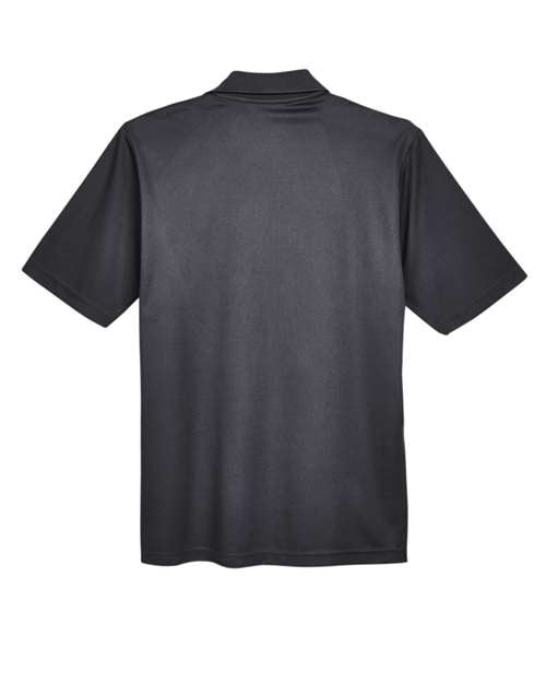 Men's Balance Colorblock Performance Piqué Polo - Classic Red/ Carbon