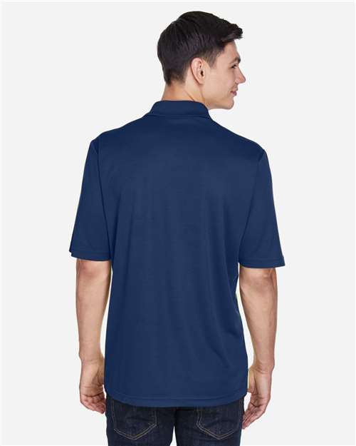 Men's Balance Colorblock Performance Piqué Polo - Electric Blue/ Classic Navy