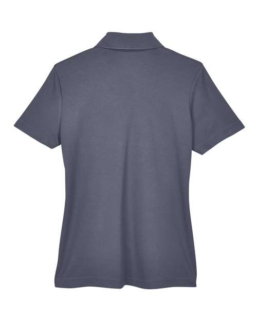 Women's Balance Colorblock Performance Piqué Polo - Black/ Carbon