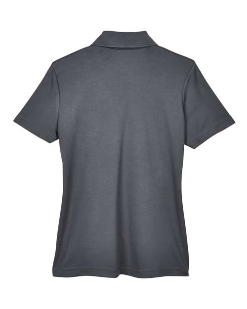 Women's Balance Colorblock Performance Piqué Polo - Classic Red/ Carbon