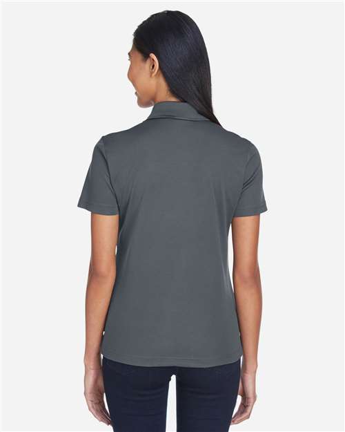 Women's Balance Colorblock Performance Piqué Polo - Forest/ Carbon