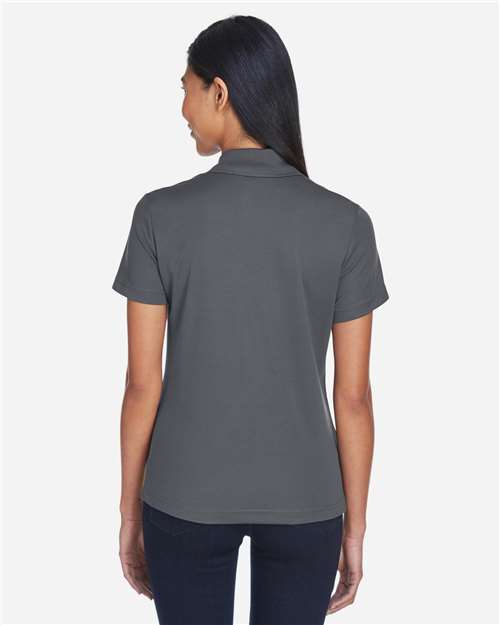Women's Balance Colorblock Performance Piqué Polo - Safety Yellow/ Carbon