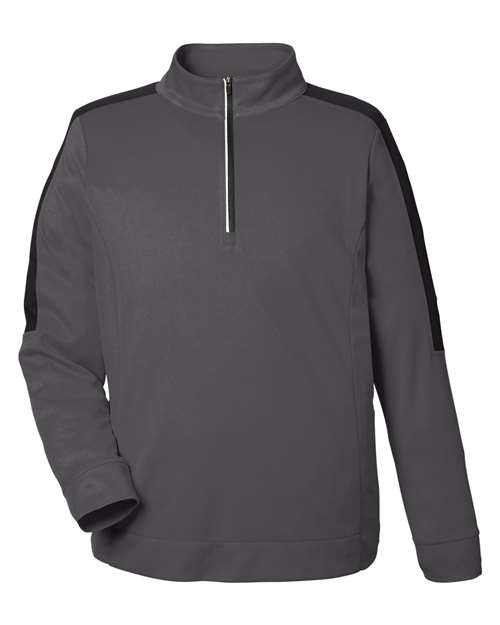 Men's Market Snag Protect Mesh Colorblock Quarter-Zip Pullover - Carbon/ Black