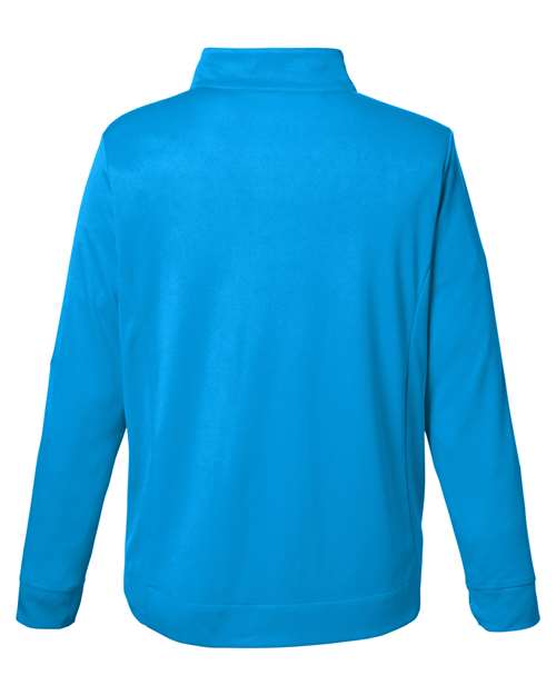 Men's Market Snag Protect Mesh Colorblock Quarter-Zip Pullover - Electric Blue/ Carbon