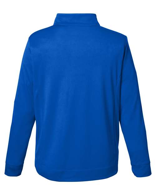 Men's Market Snag Protect Mesh Colorblock Quarter-Zip Pullover - True Royal/ Carbon