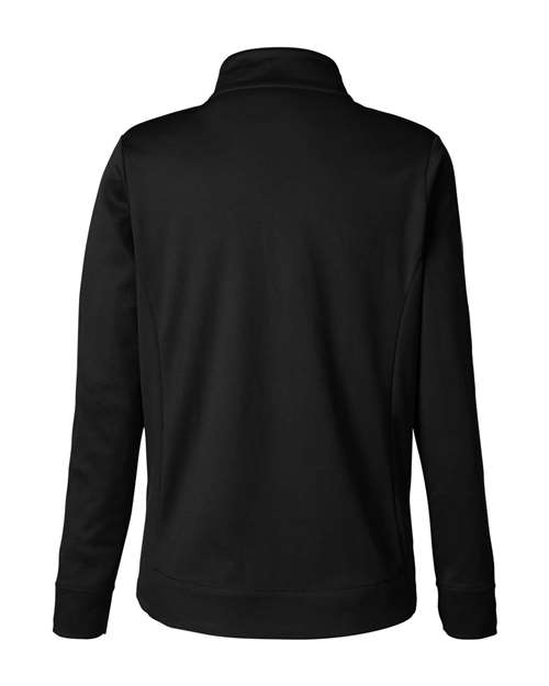Women's Market Snag Protect Mesh Colorblock Quarter-Zip Pullover - Black/ Carbon