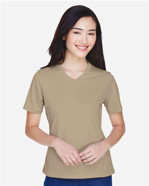 Women's Zone Performance T-Shirt - Desert Khaki