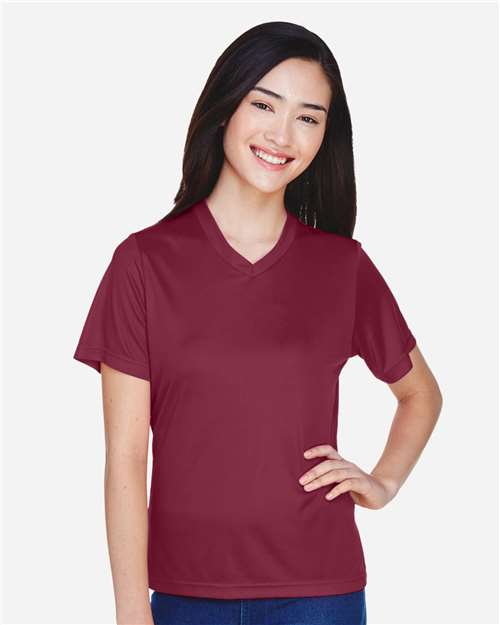 Women's Zone Performance T-Shirt - Sport Maroon