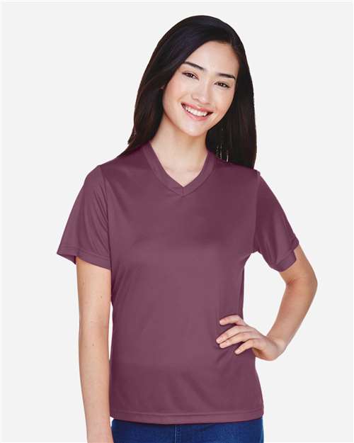 Women's Zone Performance T-Shirt - Sport Dark Maroon