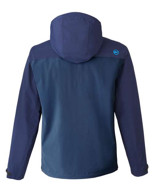 Men's On-The-Go Packable Rain Shell - Blue Blazer