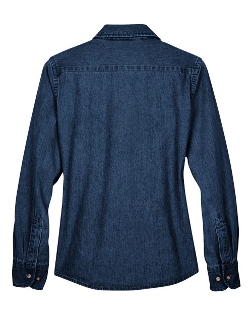 Women's Denim Shirt - Dark Denim