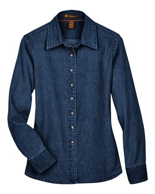 Women's Denim Shirt - Dark Denim