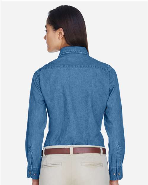 Women's Denim Shirt - Light Denim