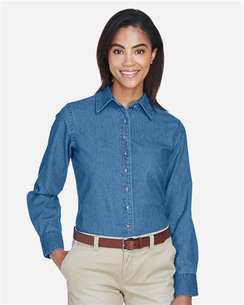 Women's Denim Shirt - Light Denim