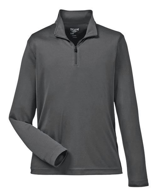 Youth Zone Performance Quarter-Zip Pullover - Sport Graphite