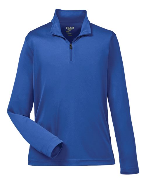 Youth Zone Performance Quarter-Zip Pullover - Sport Royal