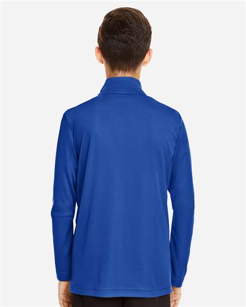 Youth Zone Performance Quarter-Zip Pullover - Sport Royal
