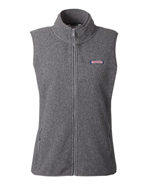Women's Harbor Fleece Vest - Charcoal Heather