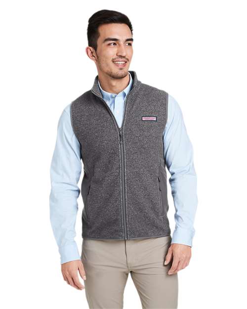 Men's Harbor Fleece Vest - Charcoal Heather