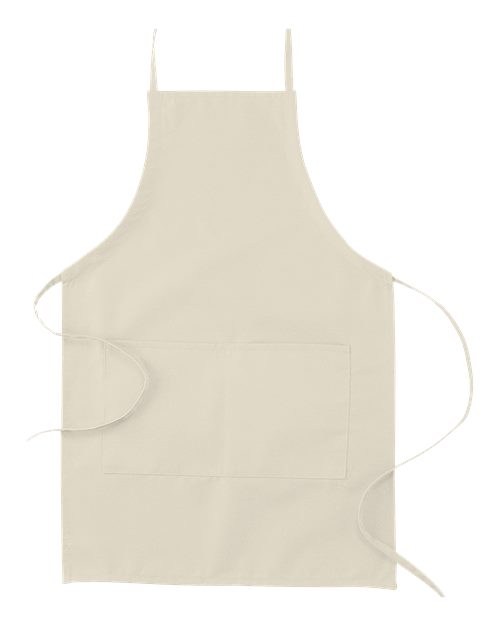 Apron with Pocket - Natural