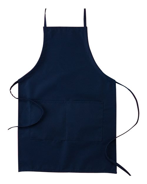 Apron with Pocket - Navy