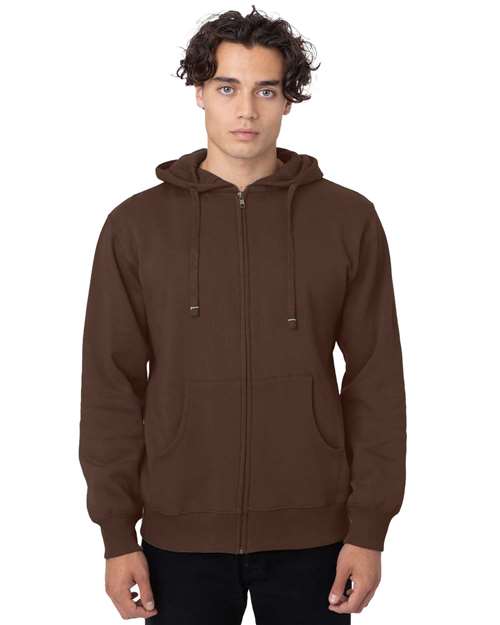 Unisex Heritage Full-Zip Hooded Sweatshirt - Earth