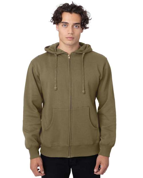 Unisex Heritage Full-Zip Hooded Sweatshirt - Jungle