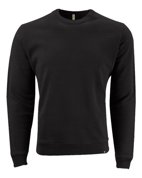 Unisex Motion Crewneck Sweatshirt - Black