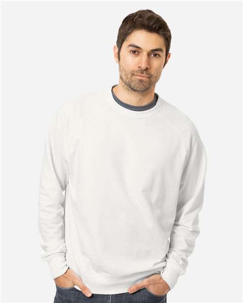 Unisex Motion Crewneck Sweatshirt - White