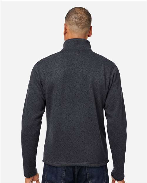 Men's Drop Line Fleece Jacket - Black Heather