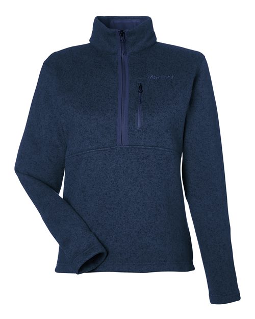 Women's Drop Line Half-Zip Jacket - Arctic Navy Heather