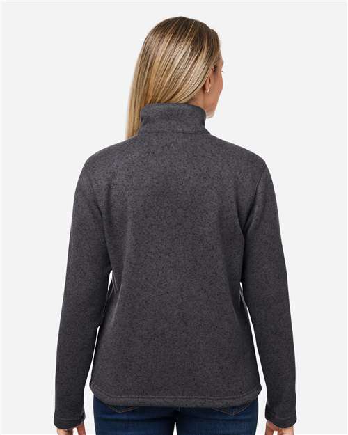 Women's Drop Line Half-Zip Jacket - Black Heather