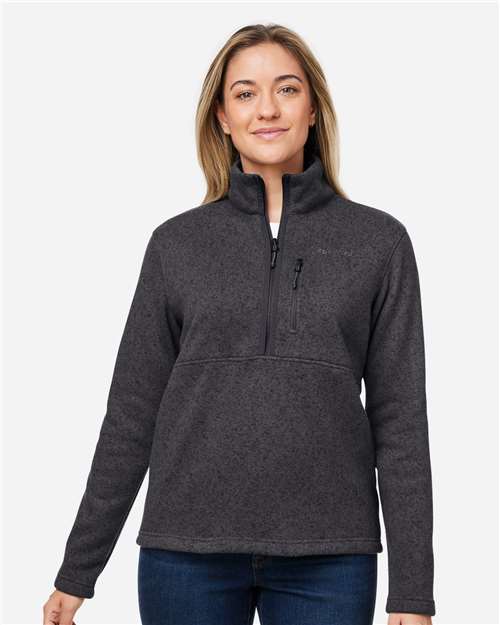 Women's Drop Line Half-Zip Jacket - Black Heather