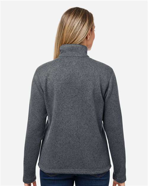 Women's Drop Line Half-Zip Jacket - Steel Onyx Heather