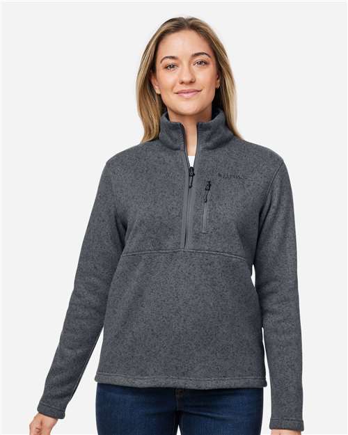 Women's Drop Line Half-Zip Jacket - Steel Onyx Heather