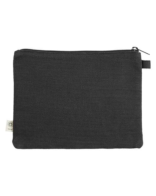 Hemp Pouch - Black/ Black